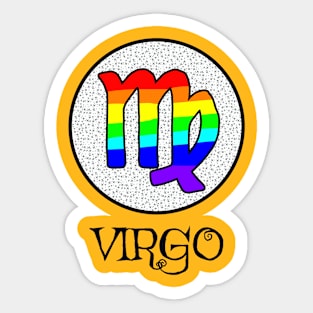 ZODIAC PRIDE  VIRGO Sticker